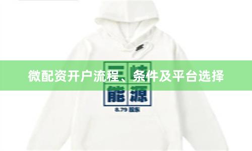 微配资开户流程、条件及平台选择